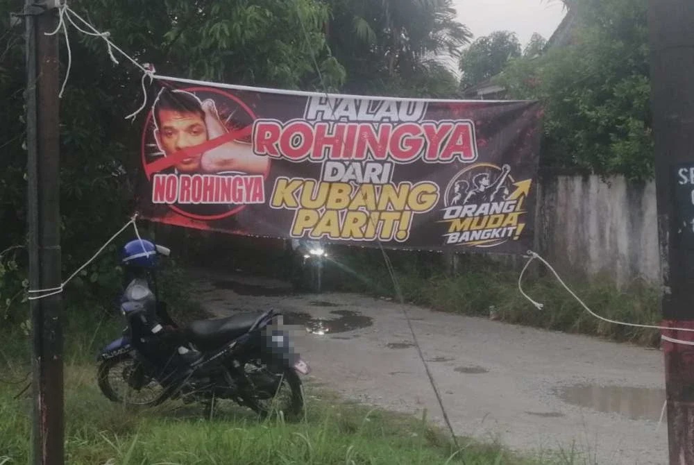 Image from: Dakwa diugut keluar kampung, keluarga Rohingya tampil buat laporan polis