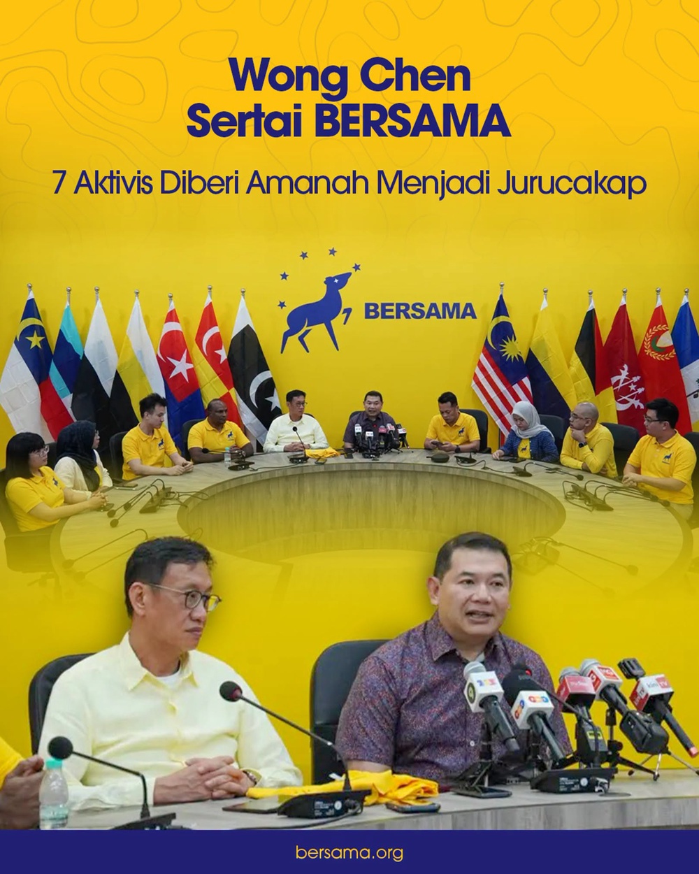 Image from: Tinggalkan PKR, Wong Chen sertai BERSAMA berkuat kuasa hari ini -“Saya teruja untuk menyertai parti ini”