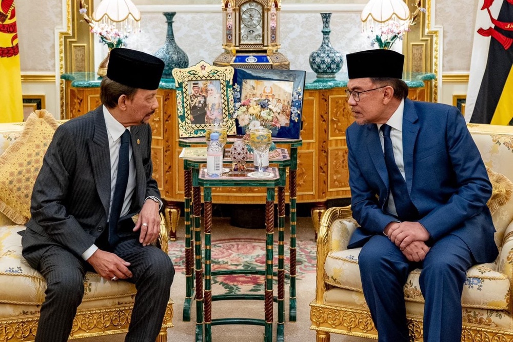 Image from: PM Anwar bakal bertemu Sultan Brunei, isu jerebu dijangka antara agenda perbincangan