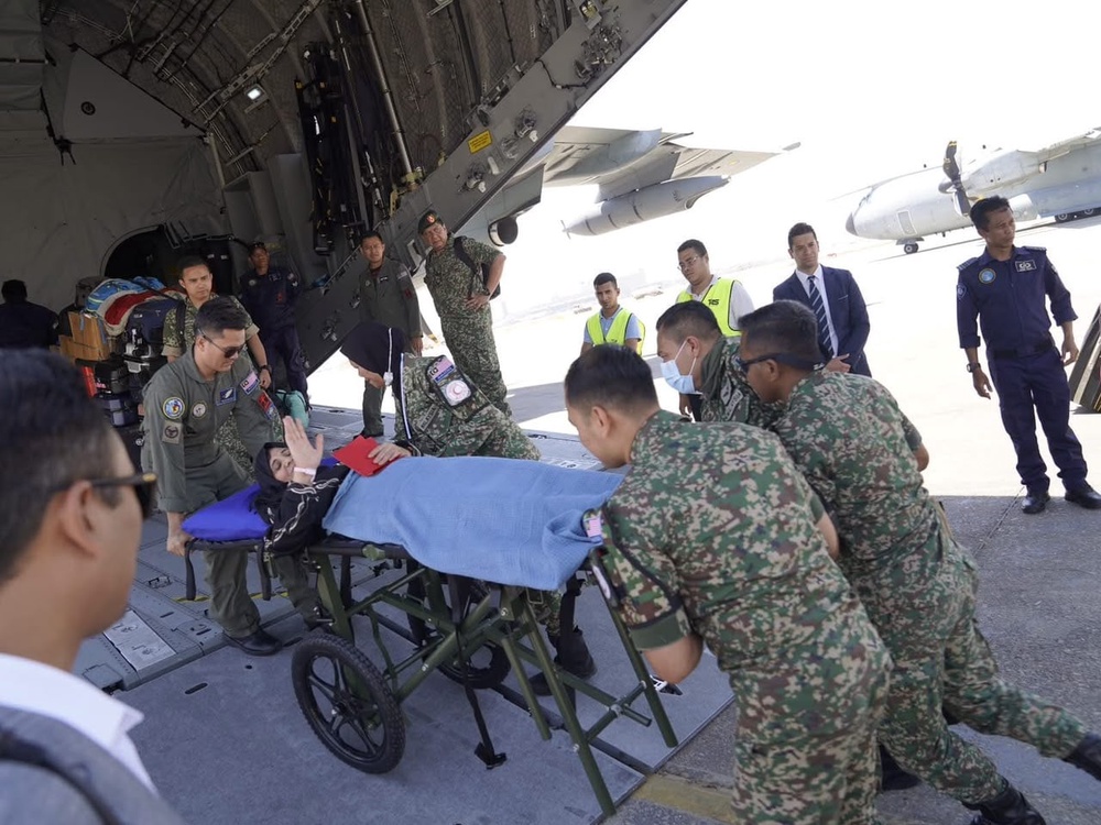 Image from: Di sebalik misi kemanusiaan, CIMIC pacu kejayaan ‘terbangkan’ rakyat Palestin ke Malaysia untuk rawatan