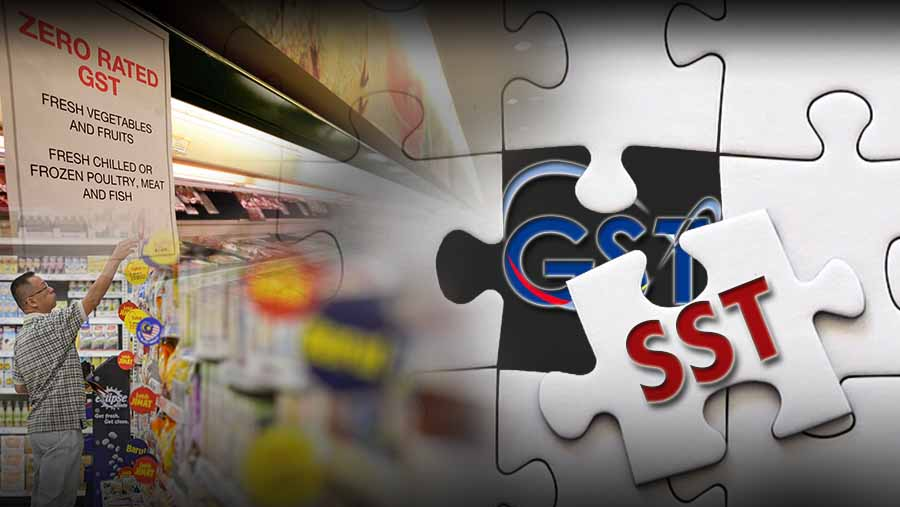 Image from: Peniaga lebih suka GST… tak puas hati SST punca peniaga Cina jauhkan diri daripada PH – Ahmad Maslan