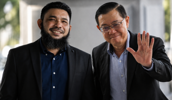 Image from: Permohonan ditolak! Papagomo tetap kena bayar RM280,000 kepada Guan Eng & anak