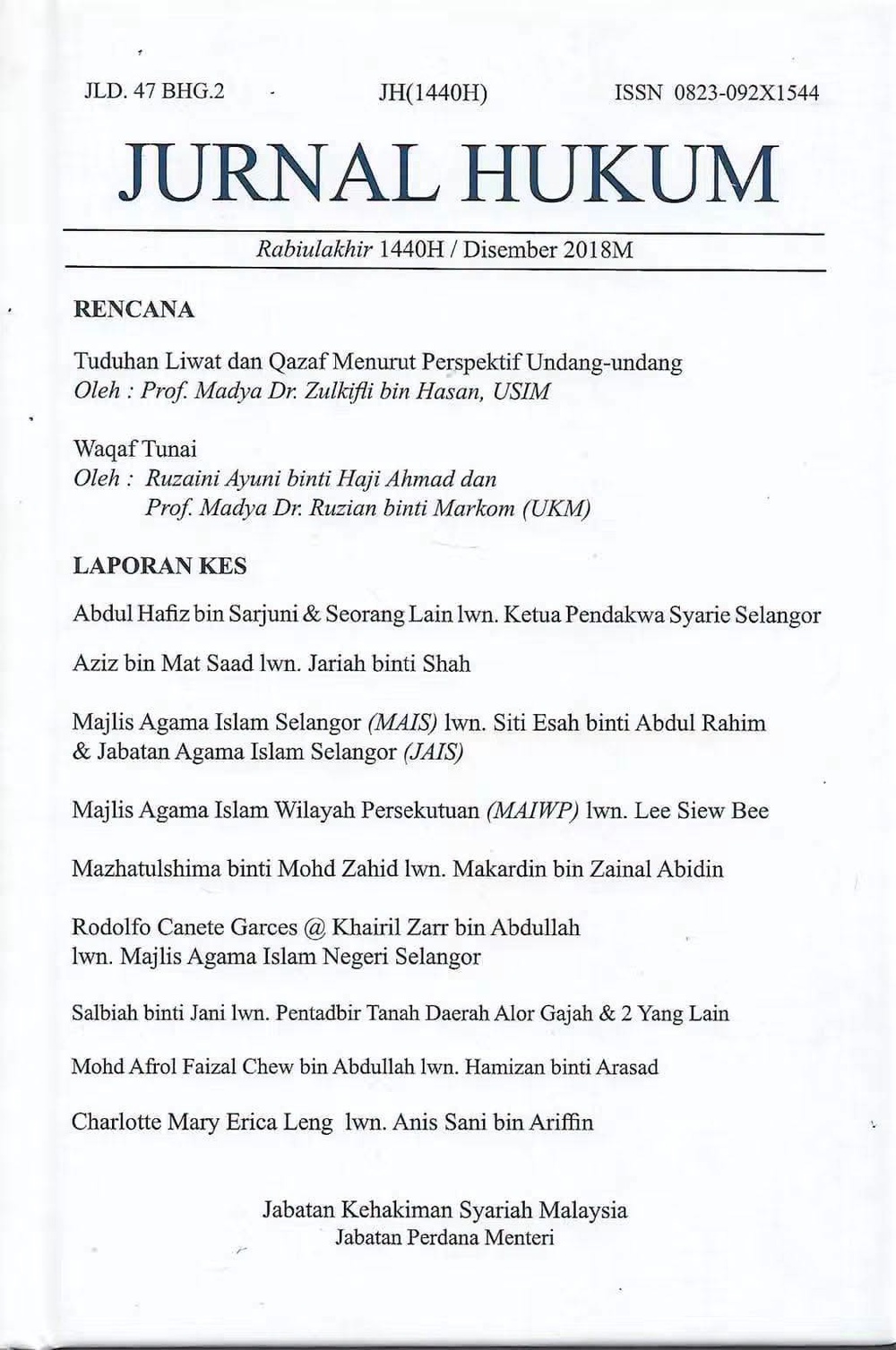 Image from: Jauhi dosa qazaf! Orang beriman tak sebar fitnah tapi kebaikan, kasih sayang & salam -Zulkifli Hasan