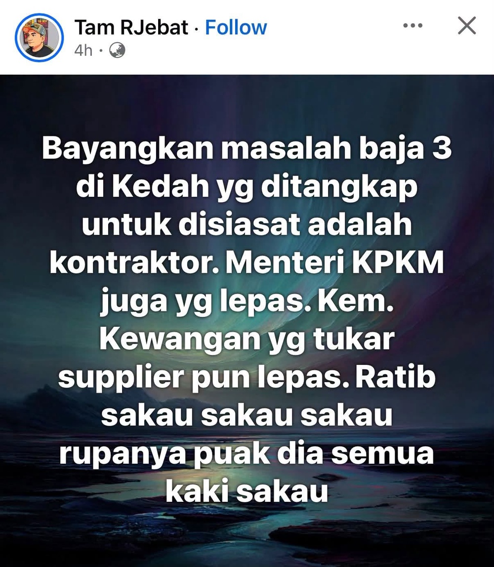 Image from: “Nak bersuara, tiada masalah tapi jangan tuduh tanpa bukti!”- Mat Sabu minta peguam hantar notis tuntutan