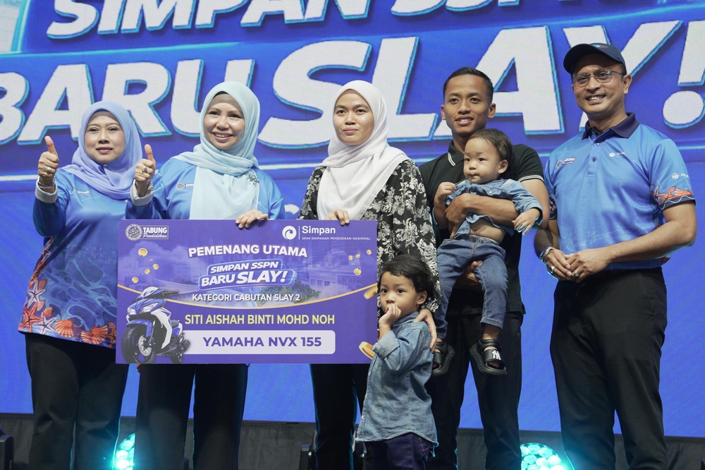 Image from: Menabung demi anak, tak sangka rezeki menang hadiah utama cabutan Simpan SSPN!