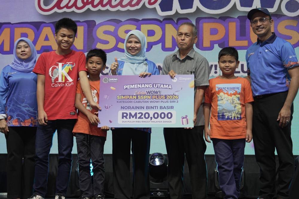 Image from: Menabung demi anak, tak sangka rezeki menang hadiah utama cabutan Simpan SSPN!