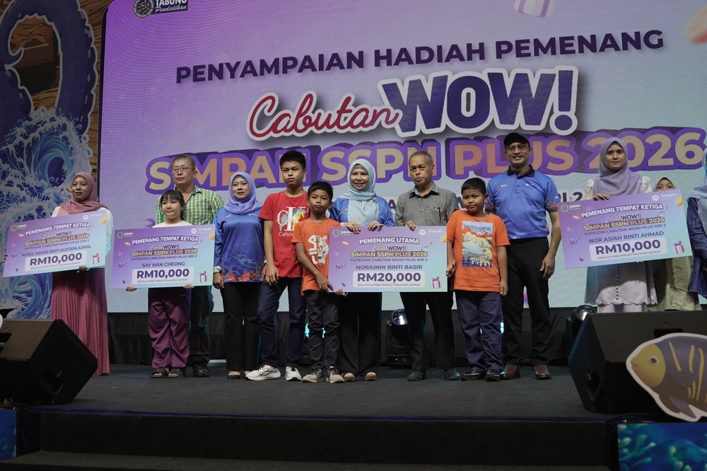 Image from: Menabung demi anak, tak sangka rezeki menang hadiah utama cabutan Simpan SSPN!