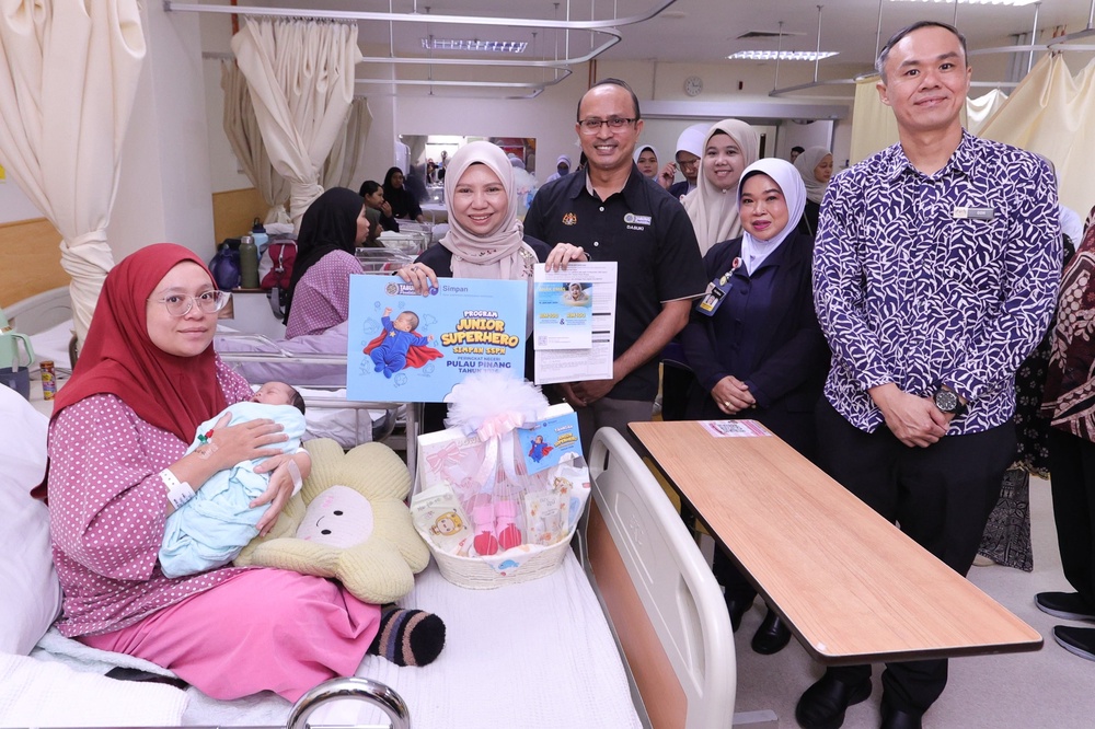 Image from: 50 bayi dapat simpanan SSPN, PTPTN semai budaya menabung sejak lahir