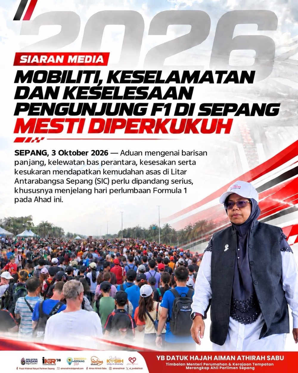 Image from: F1 GP Bahrain: Shuttle bas panjang berjela? Bukan cari salah siapa! Fokus penambahbaikan – MP Sepang