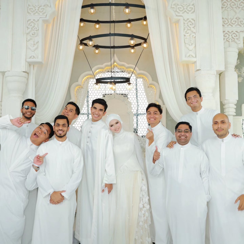 Image from: Gemuruh nak nikah! Space Dollah dedah Syed Saddiq berlatih lafaz akad nikah 99 kali