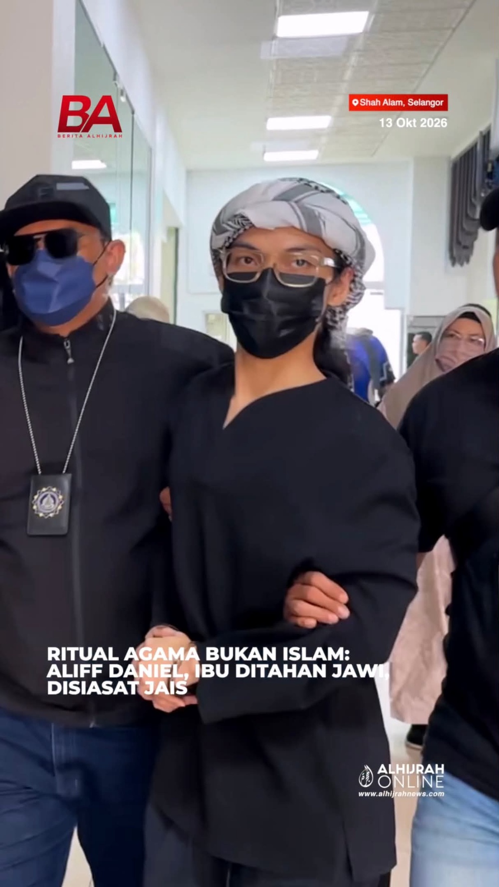 Image from: JAIS teruskan siasatan terhadap Aliff Daniel, 14 individu dipanggil bantu siasatan