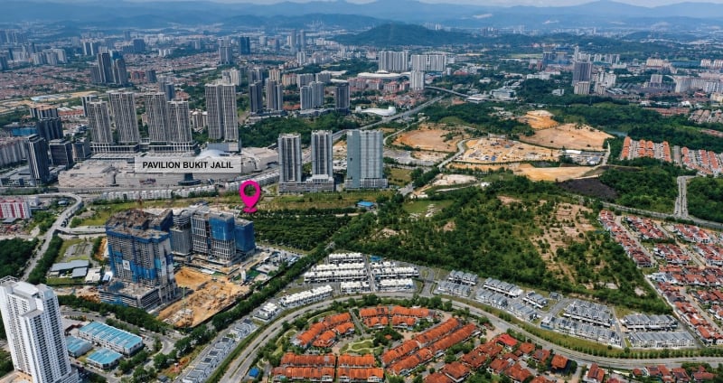 Image from: RM250 Juta atasi kesesakan! Bandar MADANI Bukit Jalil dibangun berfasa 15 tahun