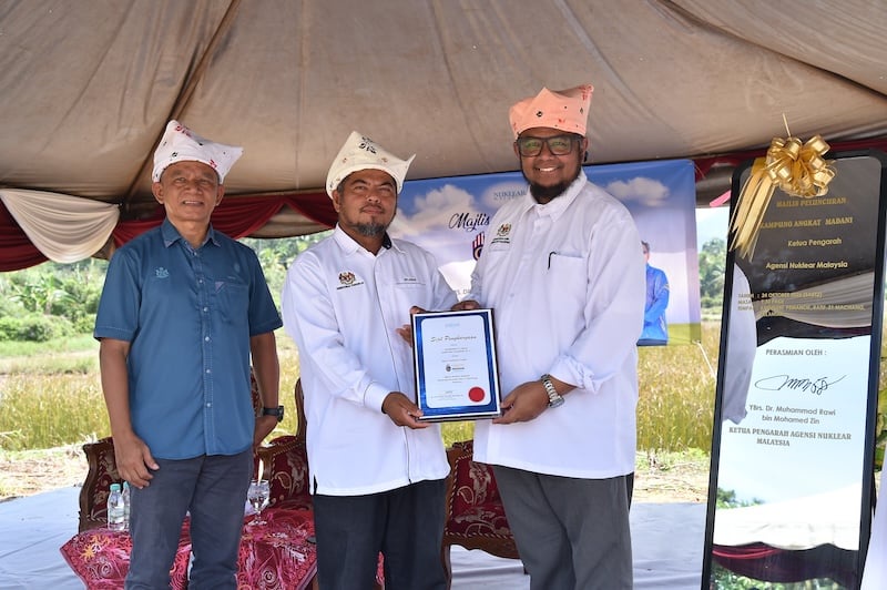 Image from: RM500,000 bawa nafas baharu! Agensi Nuklear Malaysia perkasa Kampung Angkat MADANI di Machang