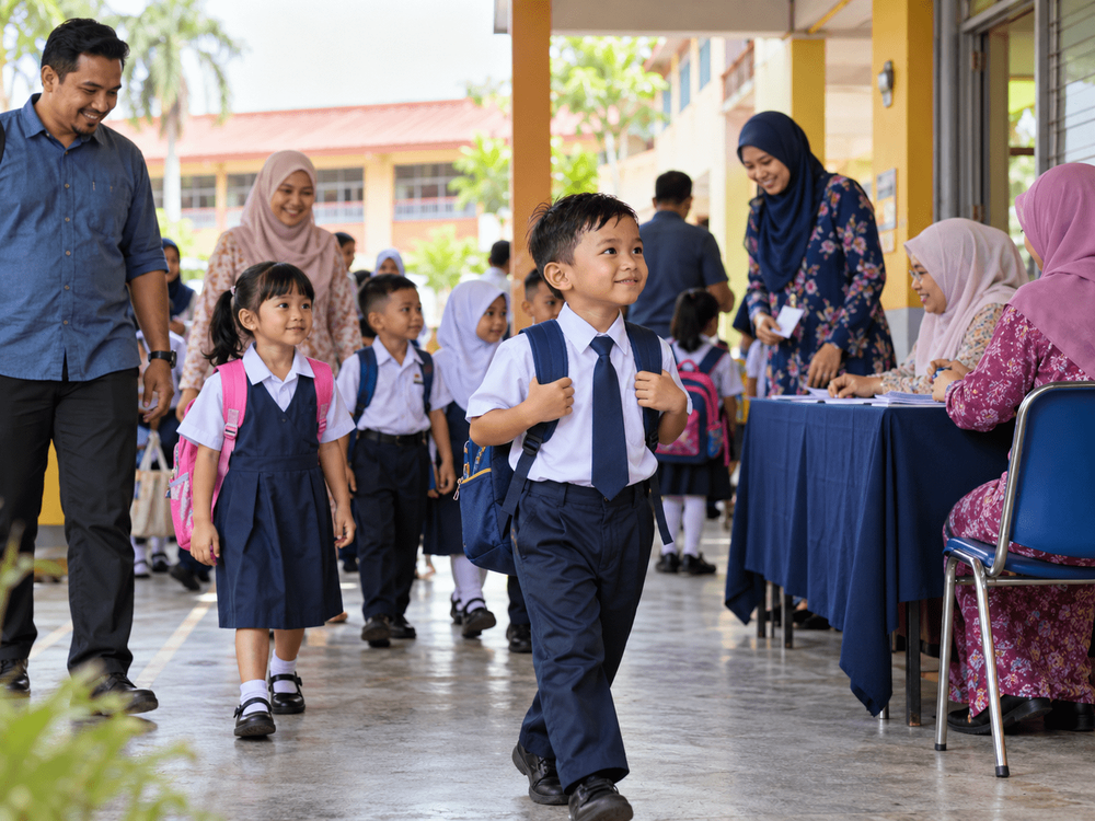 Image from: 73,488 daftar Tahun 1 usia enam tahun, berbanding anggaran 439,744 DOSM
