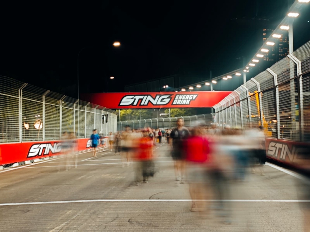 Image from: Laju, meriah, penuh adrenalin! STING jadi pelengkap pengalaman Formula 1® di Singapura