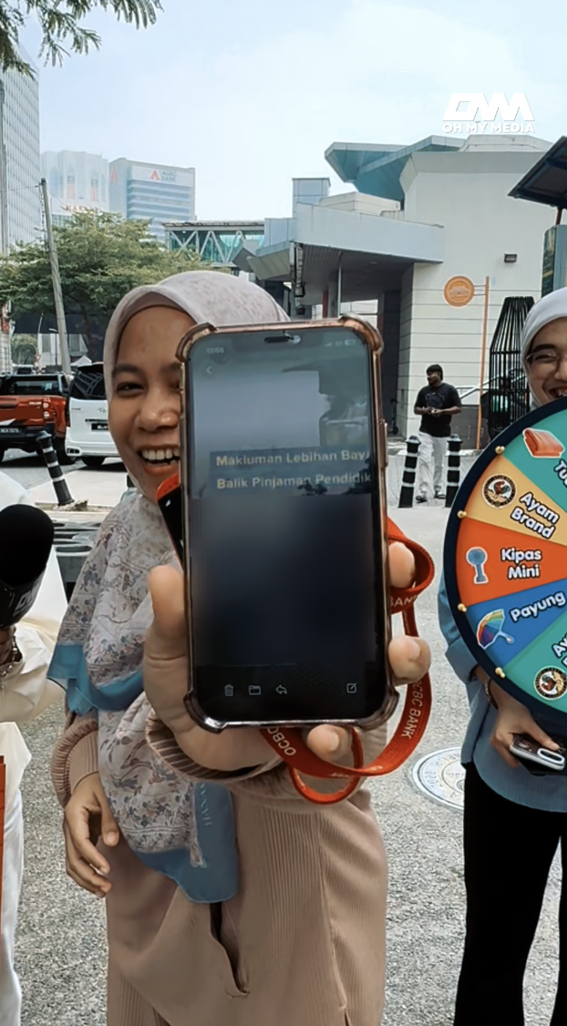 Image from: Mesej ‘My PTPTN, My Responsibility’ diperkasa melalui bahasa isyarat