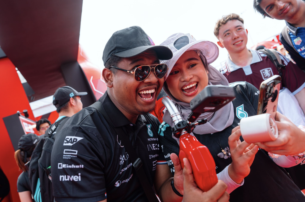 Image from: Dari Malaysia ke Singapura, STING bawa kemeriahan Formula 1® lebih dekat kepada peminat!
