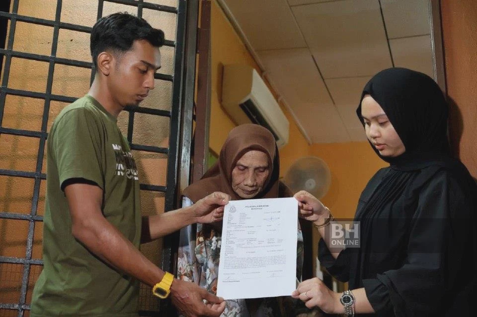 Image from: Jururawat ditikam enam kali, anak dakwa ibu pernah diugut bunuh jika bercerai