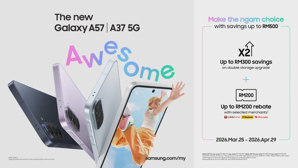Samsung Galaxy A57/A375G Launch Promotion