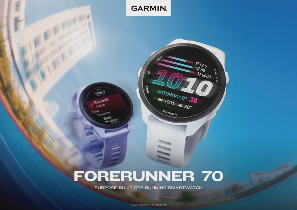 Garmin Debuts the Forerunner 70 and 170