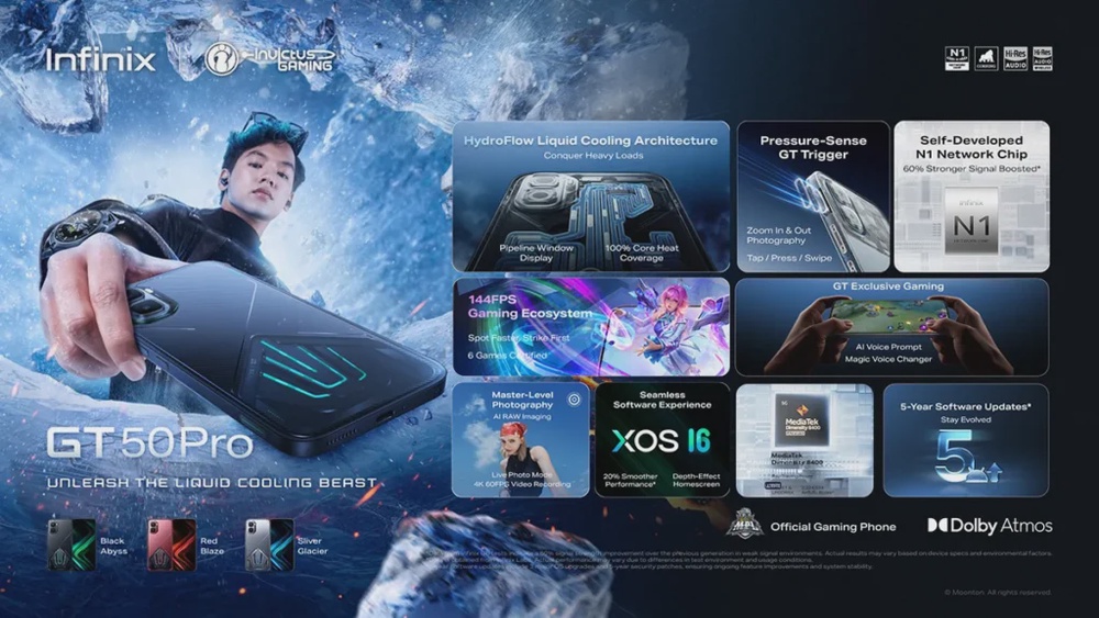 The Infinix GT 50 Pro Brings Pro-Grade Thermal Tech to Malaysian Gamers