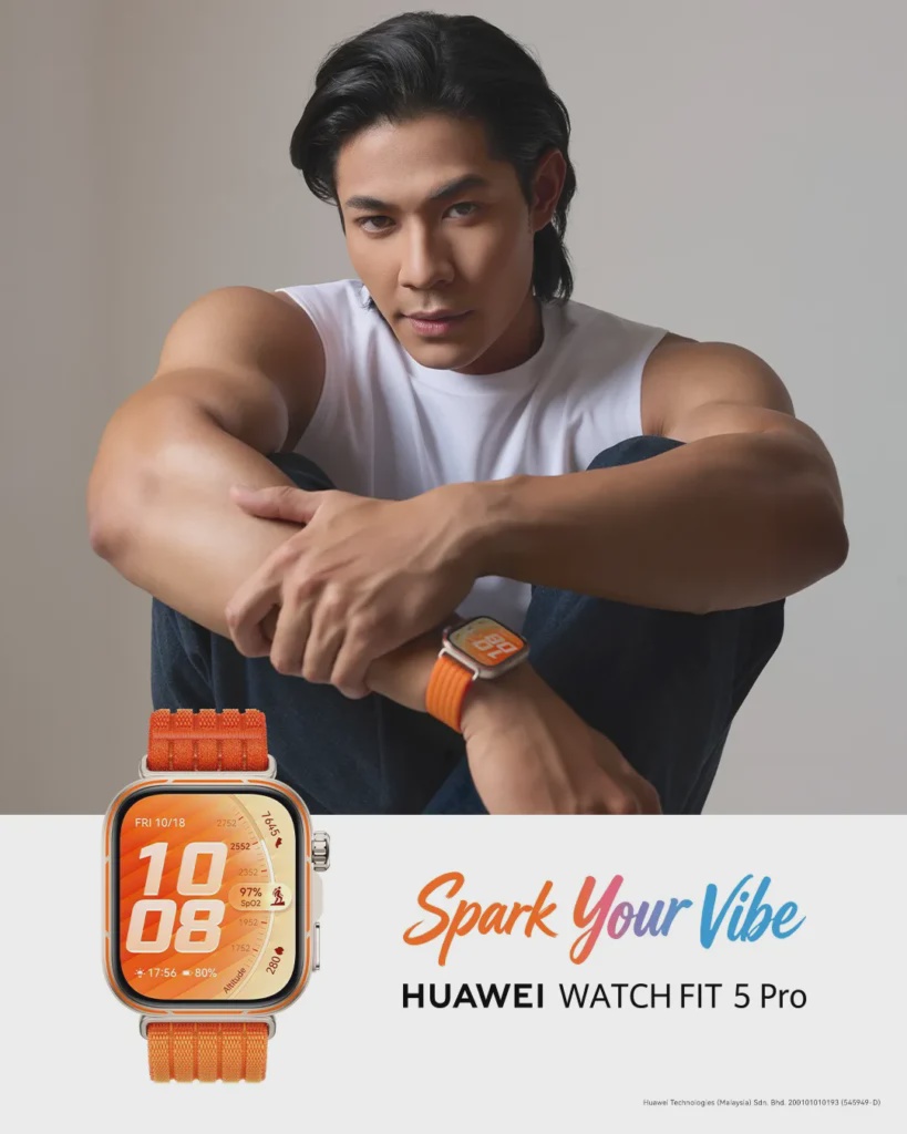 Huawei Debuts the WATCH FIT 5
