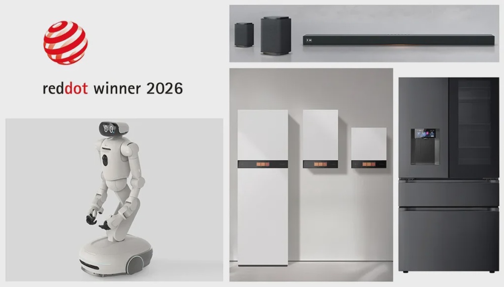 LG is Redefining the Modern Living Space with 2026 Red Dot Design Award