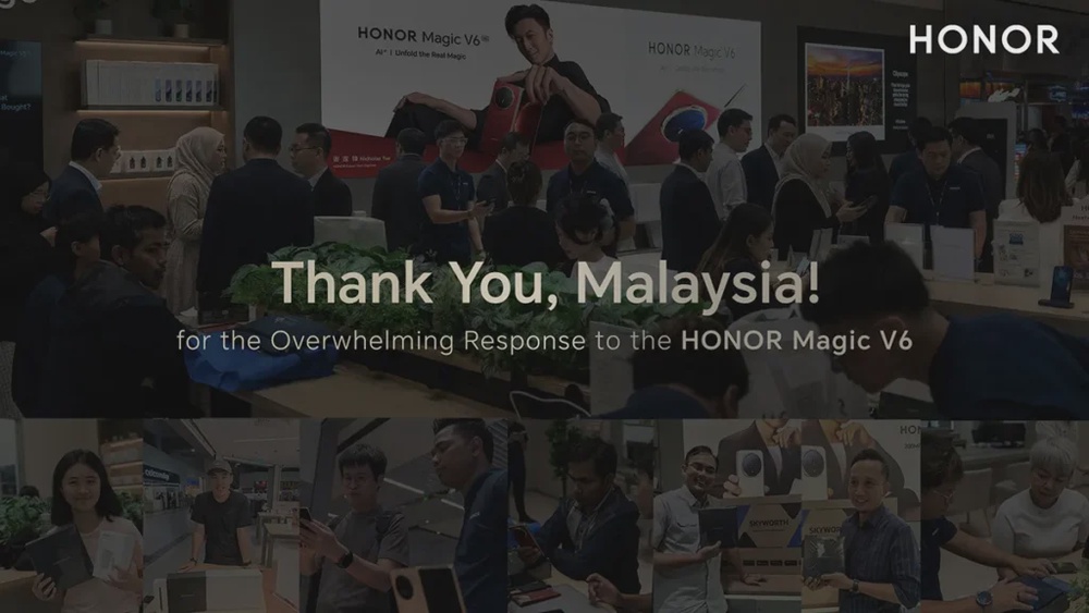 Eager Crowds Line Up for the HONOR Magic V6 First-Day Sales