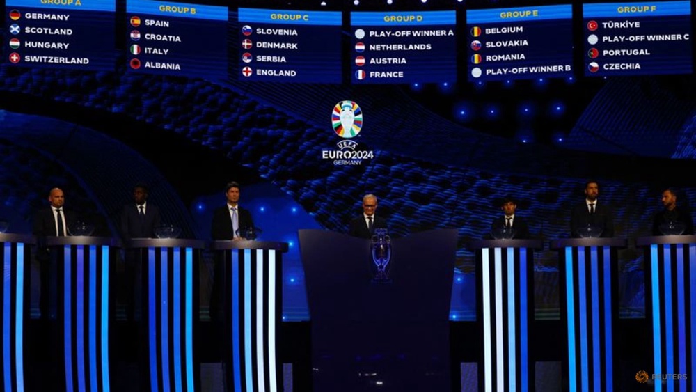 Euro 2024 group stage draw