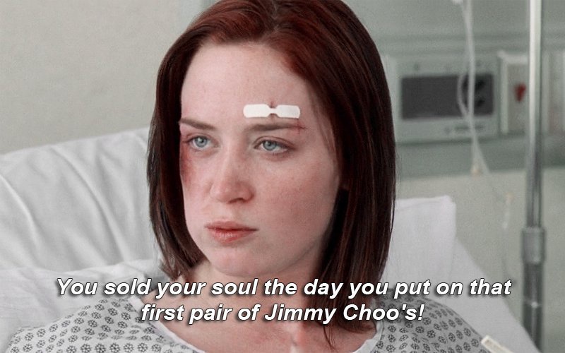 emily from the devil wears prada will always be an icon