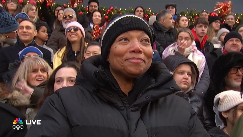 Queen Latifah Gets Emotional Watching Macy’s Thanksgiving Day Parade