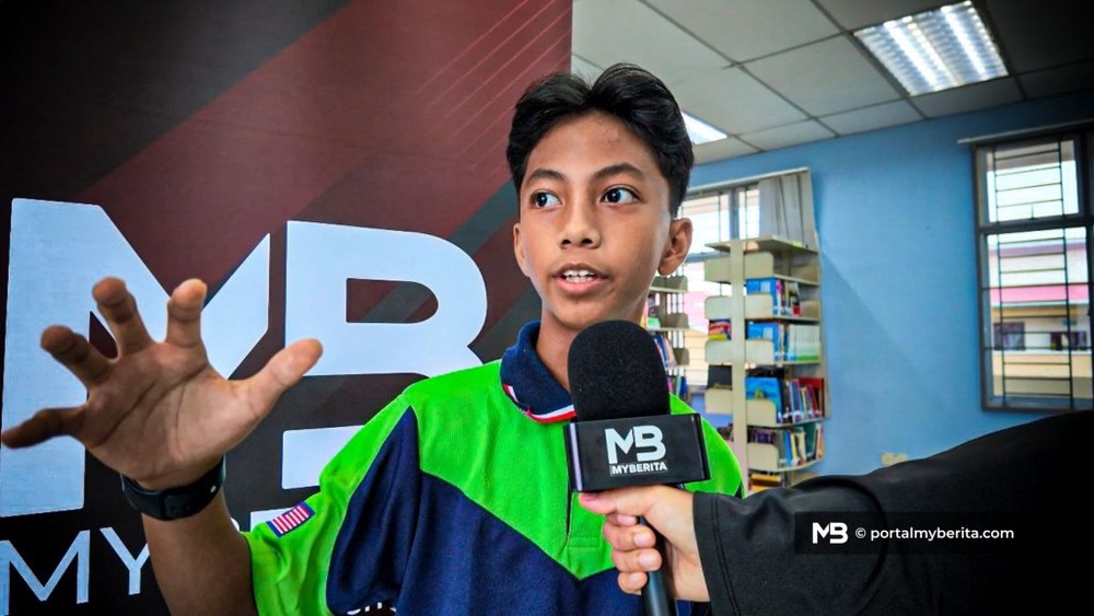 Image from: “Mula-mula saya tak nak…”, NextGen Reporter 2026 ubah ‘confident’ pelajar SMK Pedas
