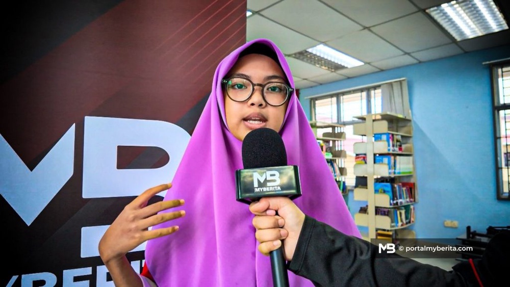 Image from: “Mula-mula saya tak nak…”, NextGen Reporter 2026 ubah ‘confident’ pelajar SMK Pedas