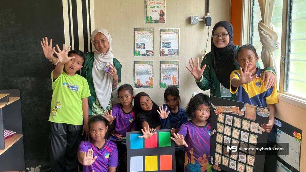 Image from: ‘Projek Jok Belaja’ bina harapan anak Temiar