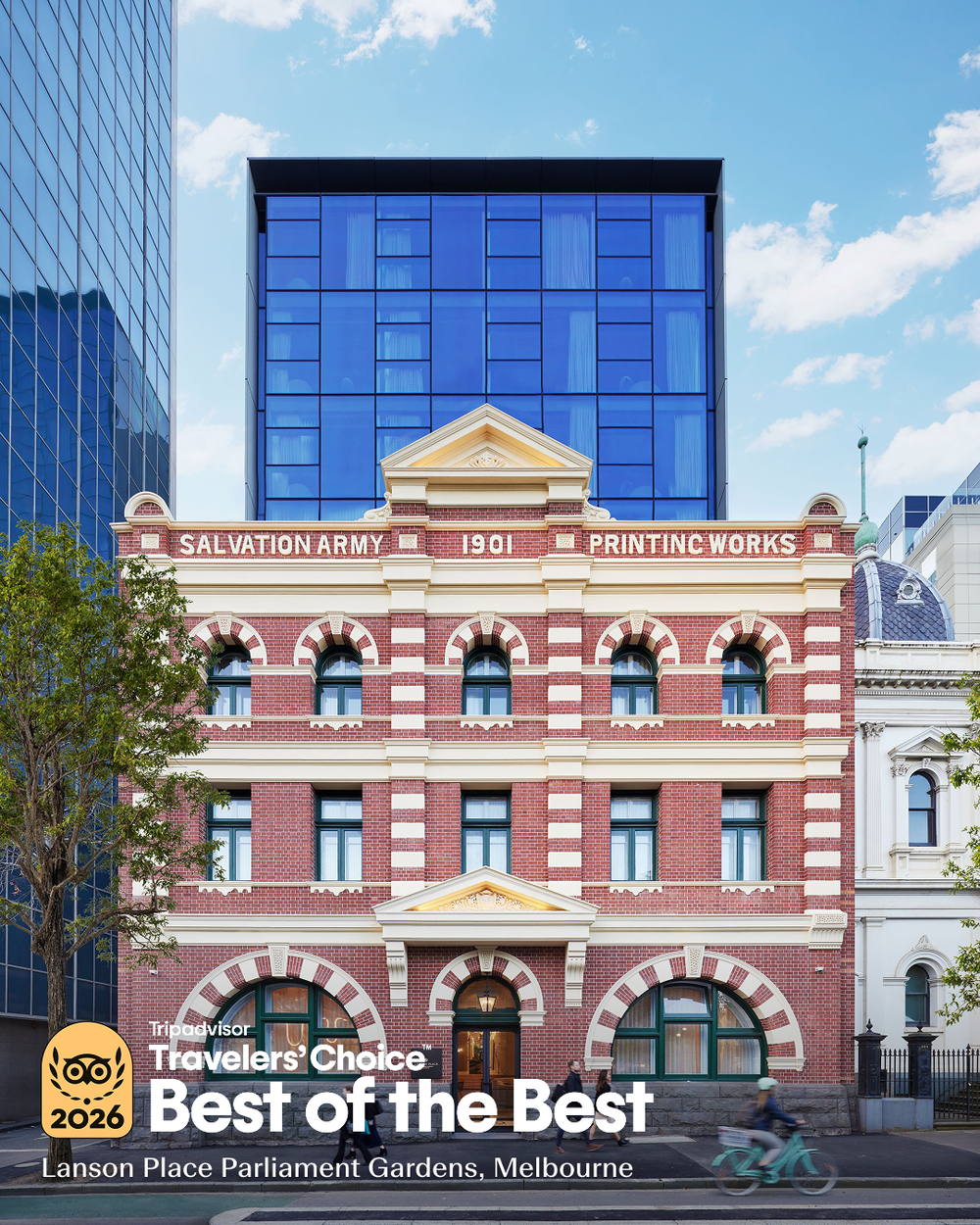 Lanson Place Celebrates Its Strongest Ever Performance At Tripadvisor's 2026 Travellers' Choice Awards