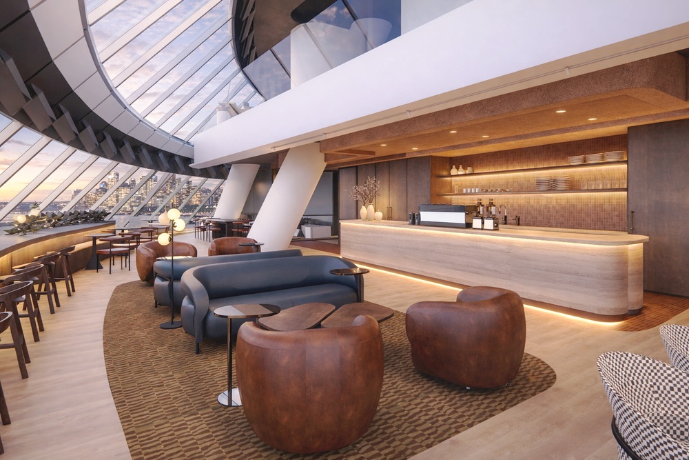 Member's Lounge at Industrious 1 Elizabeth Street.