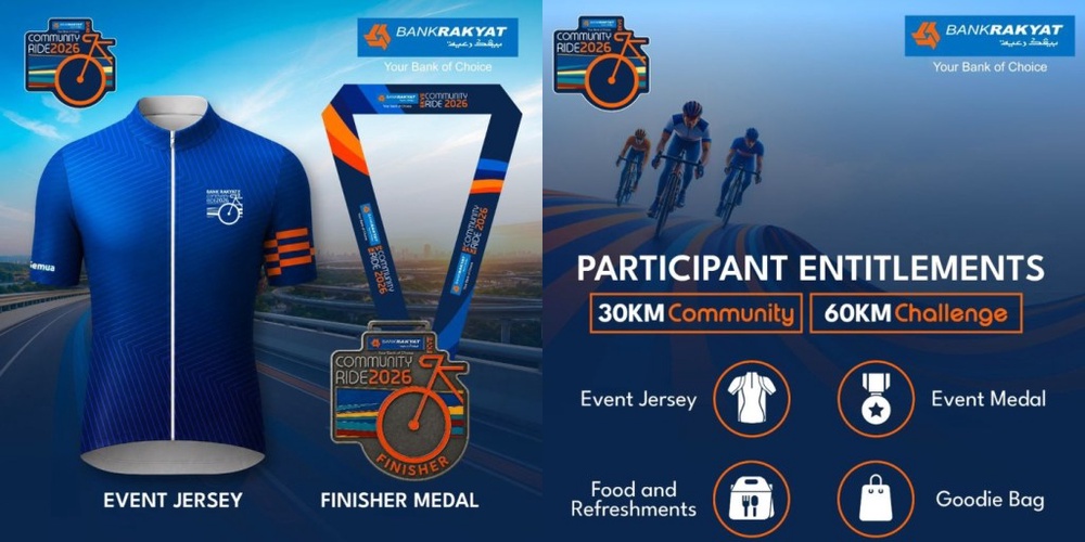 Image from: Bank Rakyat Launches EKVE Community Ride 2026