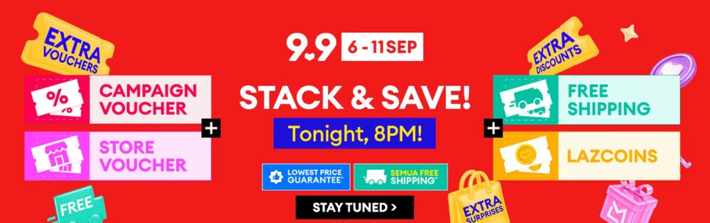 Image from: 9.9 Sale: Save More On Shopee And Lazada With These Vouchers
