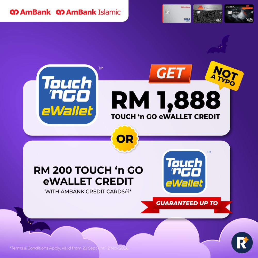 Image from: Up To RM8,888 Touch ‘n Go eWallet Credit When You Apply For A Credit Card