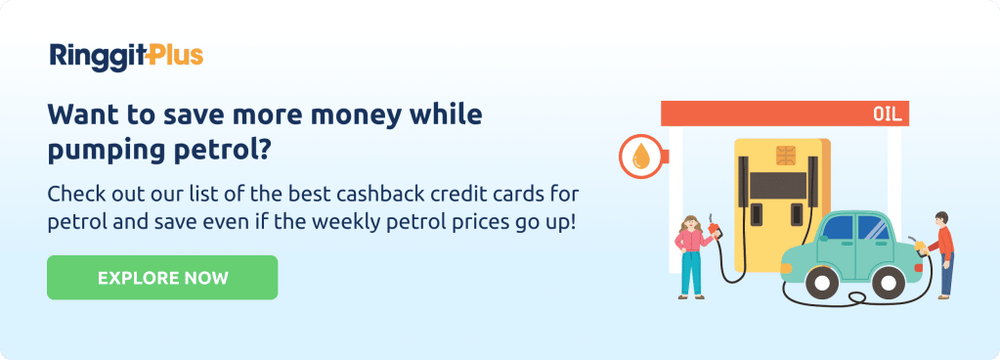 RinggitPlus credit card for petrol savings in Malaysia