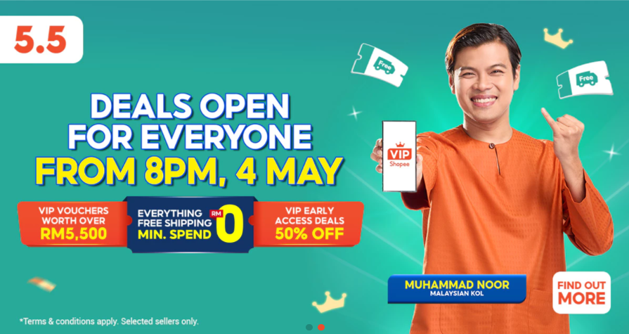 Image from: Collect These Bank Vouchers Before The 5.5 Sales On Lazada And Shopee 