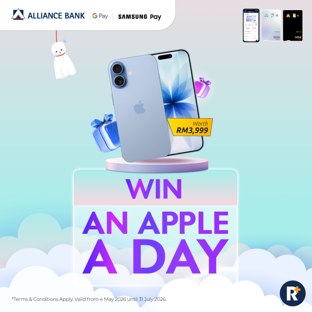 Image from: Win An Apple Product A Day, Nintendo Switch 2 Or Get Up To RM600 Guaranteed