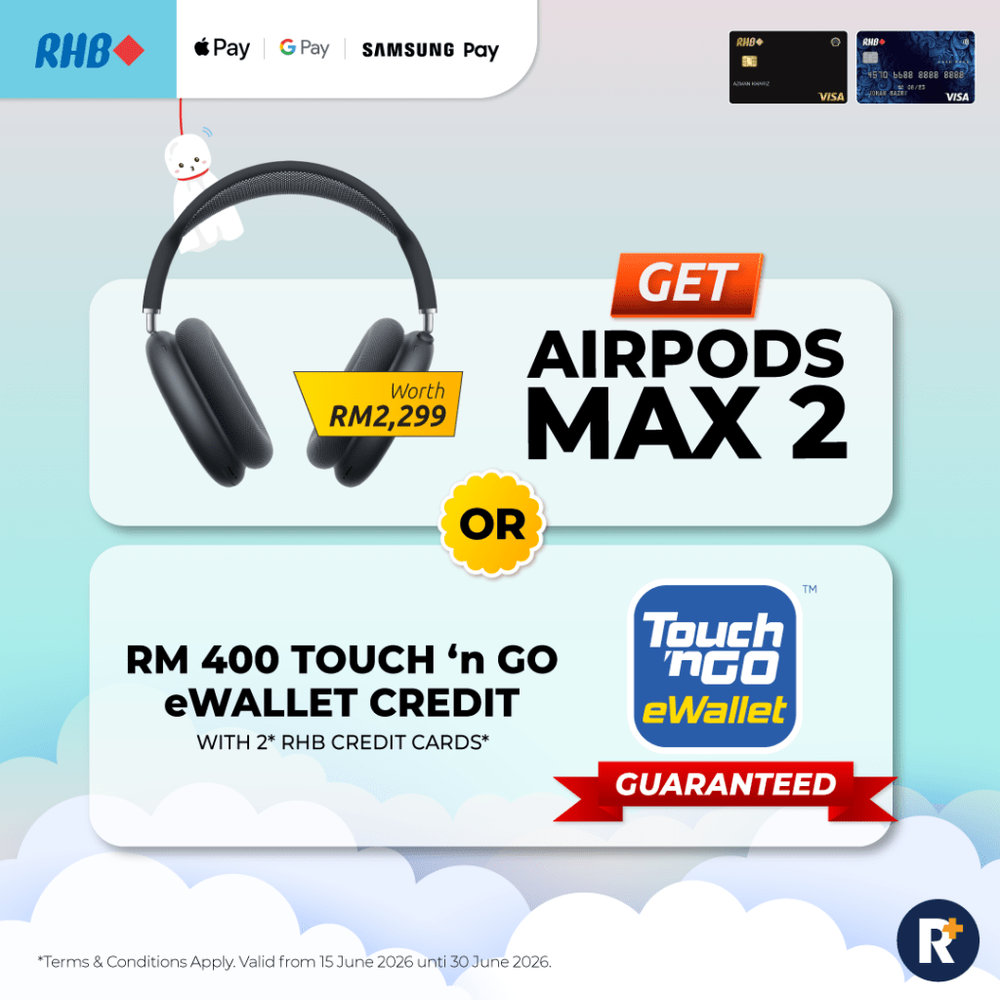 Image from: Win An Apple Product A Day, Nintendo Switch 2 Or Get Up To RM600 Guaranteed