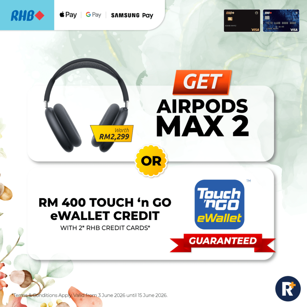 Image from: Kick Off June With RM5,555 Touch ‘n Go eWallet Credit, AirPods Max 2, And More