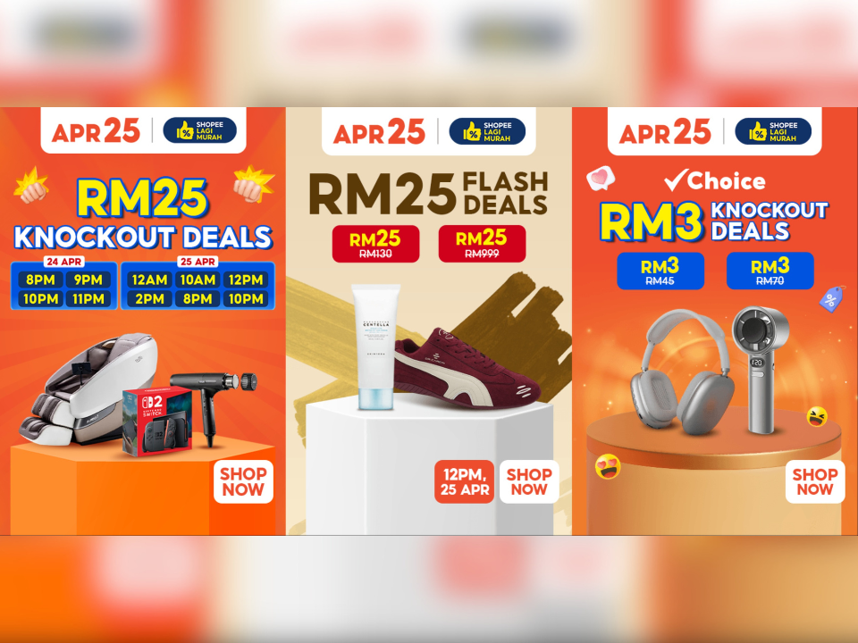 Image from: Shopee Pay Day Sale Brings Big Savings on April 25