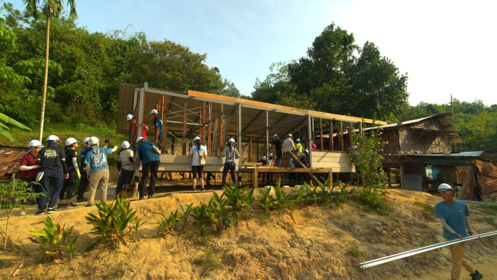 Image from: Tropicana Twister Builds Homes for Families in Need