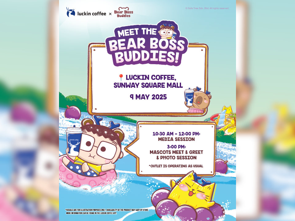 Image from: Luckin Coffee Joins Malaysia’s Bear Boss Buddies Trend
