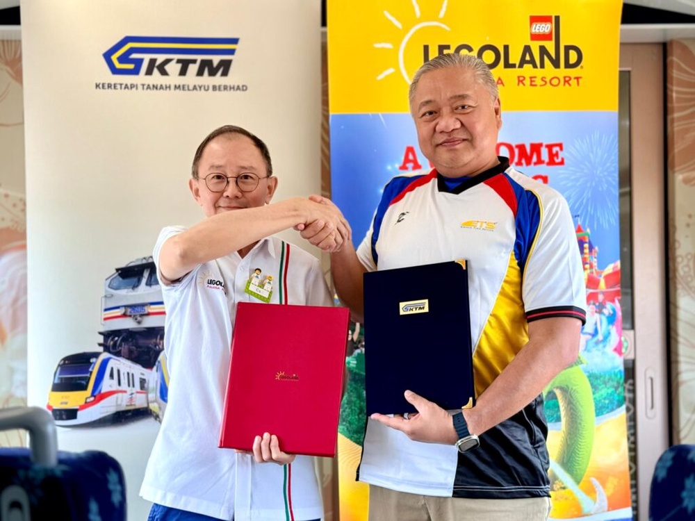 Image from: KTMB and LEGOLAND Malaysia Strengthen Rail Tourism to Johor