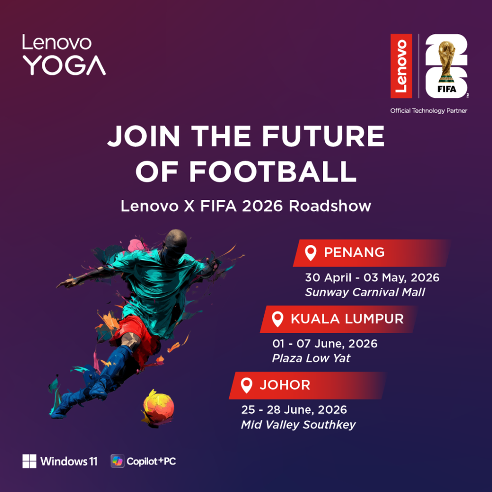 Image from: Lenovo Brings FIFA World Cup 26 Roadshow to Malaysia
