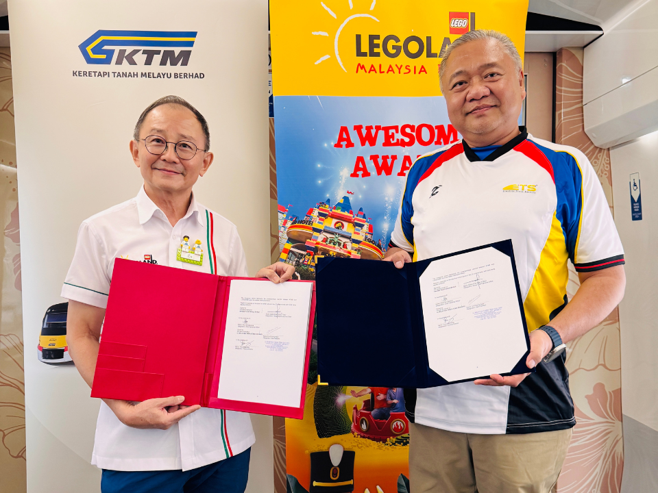 Image from: KTMB and LEGOLAND Malaysia Strengthen Rail Tourism to Johor